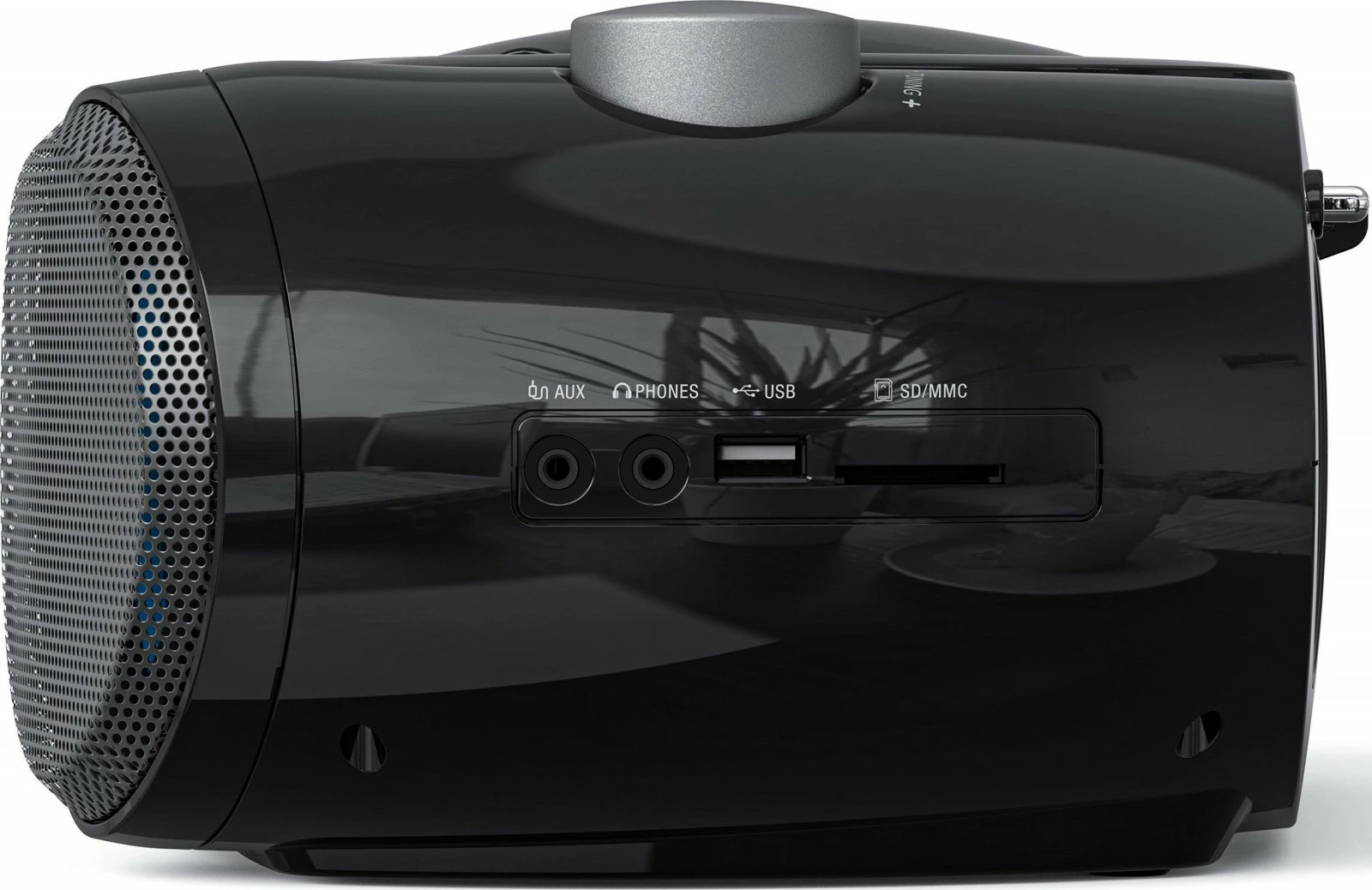 Boombox radio CD, Sencor SPT 6510DB, DAB+, Bluetooth 5.3, 16 W, ekran LCD 2.4", e zezë