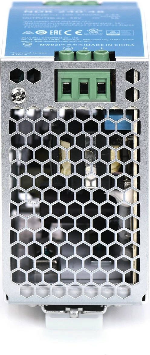 Furnizues industrial i rrymës Digitus, 48V DC, 240W, DIN rail, ngjyrë gjelbër/argjendtë