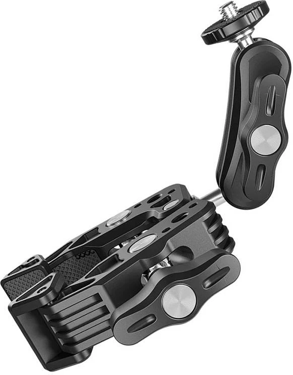 Mbajtës multifunksional për kamera Telesin SC-001, aliazh alumini, i zi