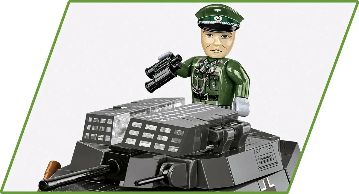 Set blloqesh Cobi Klocki Sd.Kfz. 222, 502 pjesë, me figurë, gri