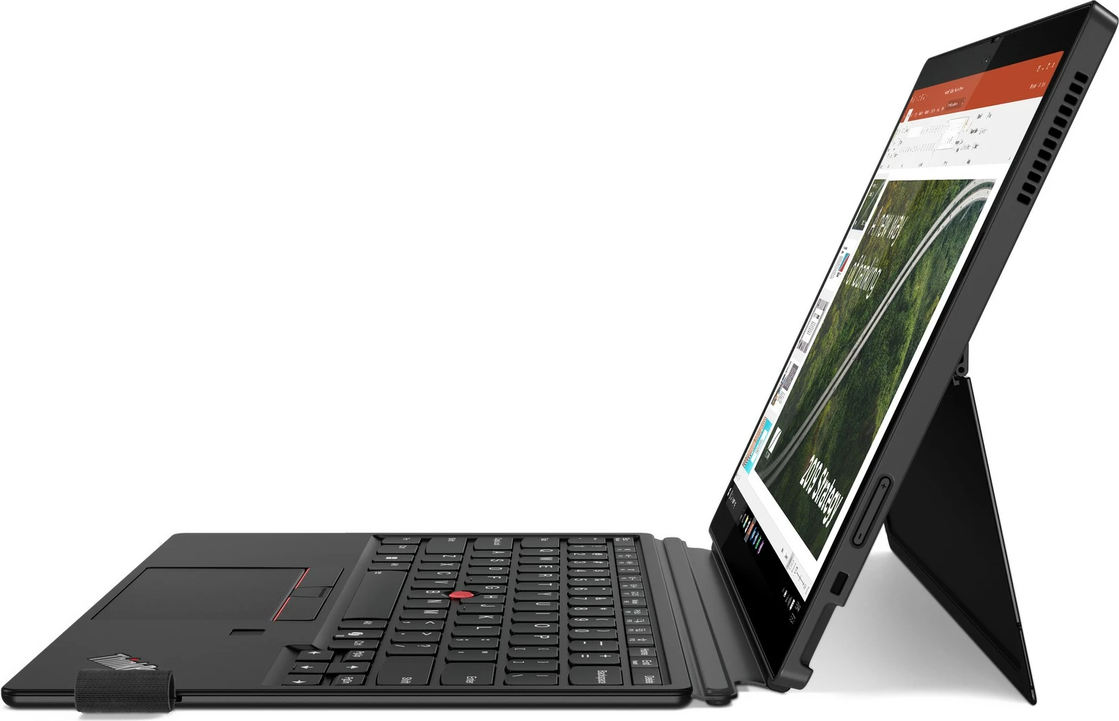 Tablet Lenovo ThinkPad X12 Detachable Gen 2, Intel Core Ultra 7, 32 GB, 1 TB, e zezë