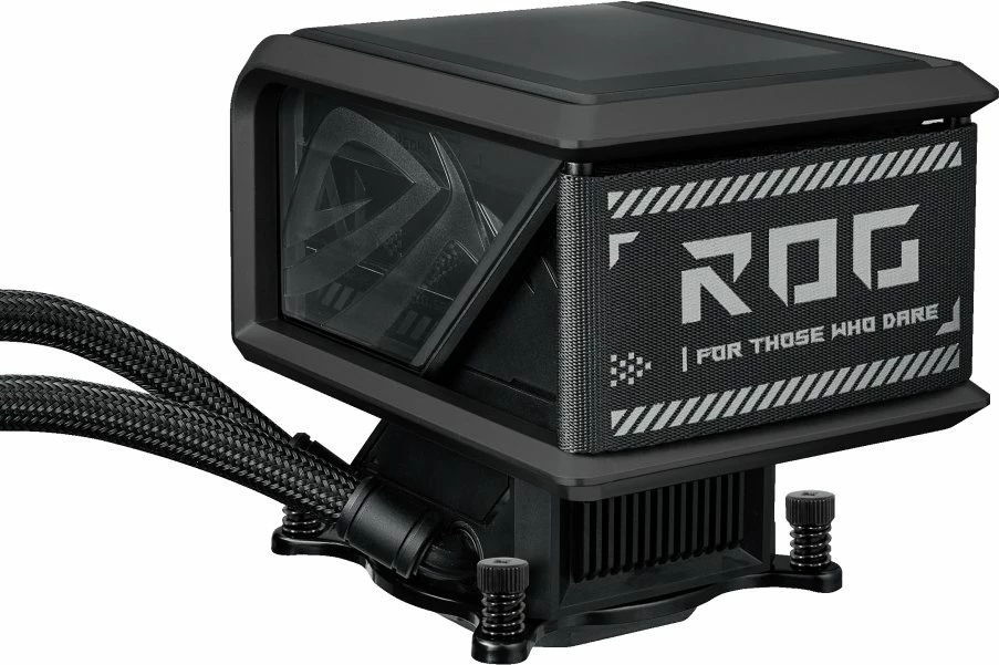 Ftohës me ujë CPU Asus ROG Ryuo IV SLC 360 ARGB 360mm (90RC0151-B0EAY0), me 3 ventilatorë 120mm