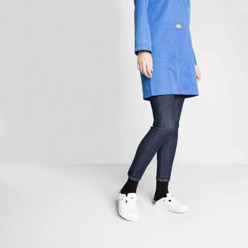 Papuqe për femra Birkenstock, të bardha