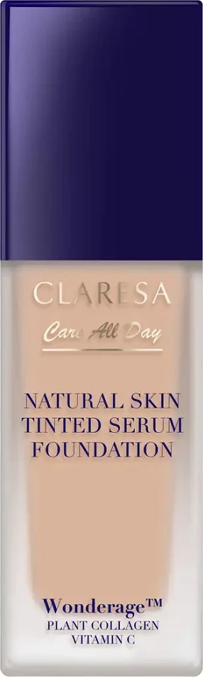 Fondatinë për femra Claresa Natural Skin Tinted Serum Foundation 1N Light Neutral, 32ml