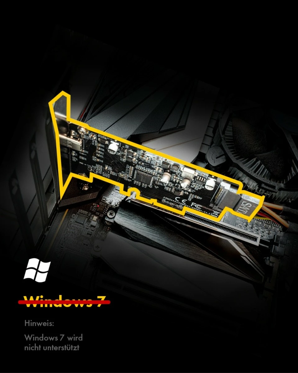 Kartë zgjerimi IcyBox IB-PCI1901-C32, USB Type-C 3.2 (Gen 2x2), PCIe