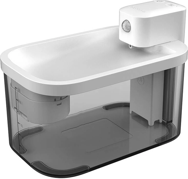 Burim uji inteligjent Dogness D12 për qen dhe mace, 3.2L, i bardhë