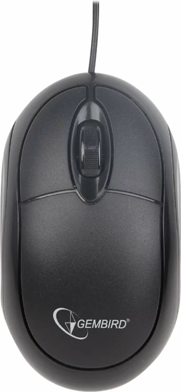 Maus Gembird MUS-U-01 me kabllo, 1000 DPI, i zi