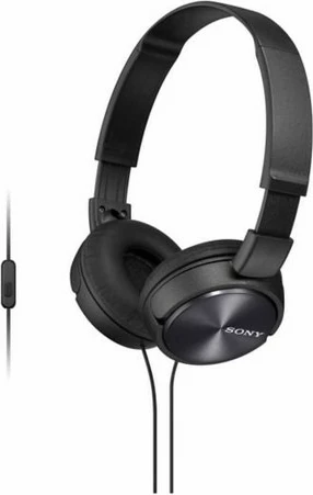 Kufje Sony MDR-ZX310AP me mikrofon, të zeza