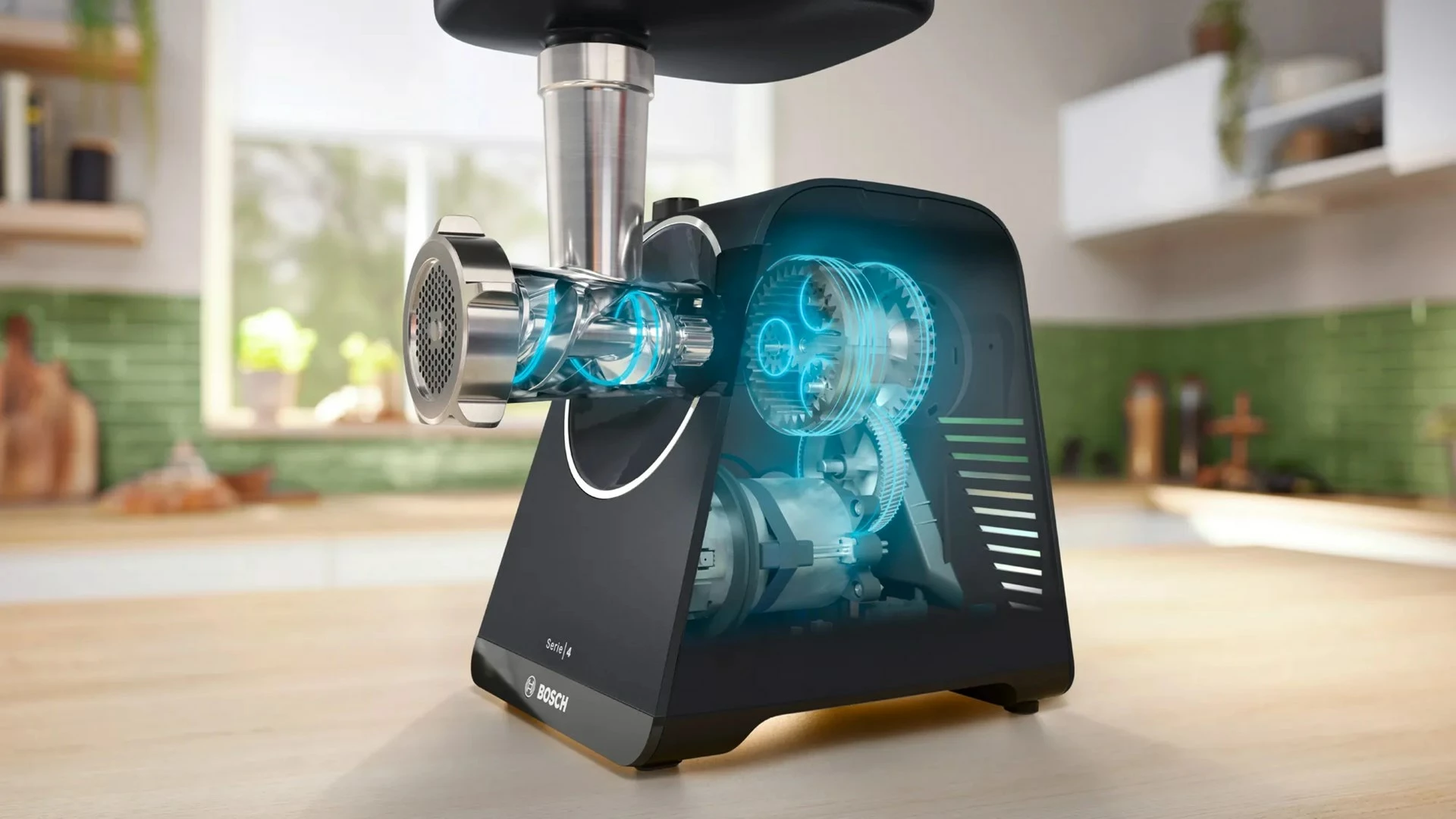 Mulli elektrik BOSCH Serie 4 MFWS450B, 500 W, i zi, me aksesorë