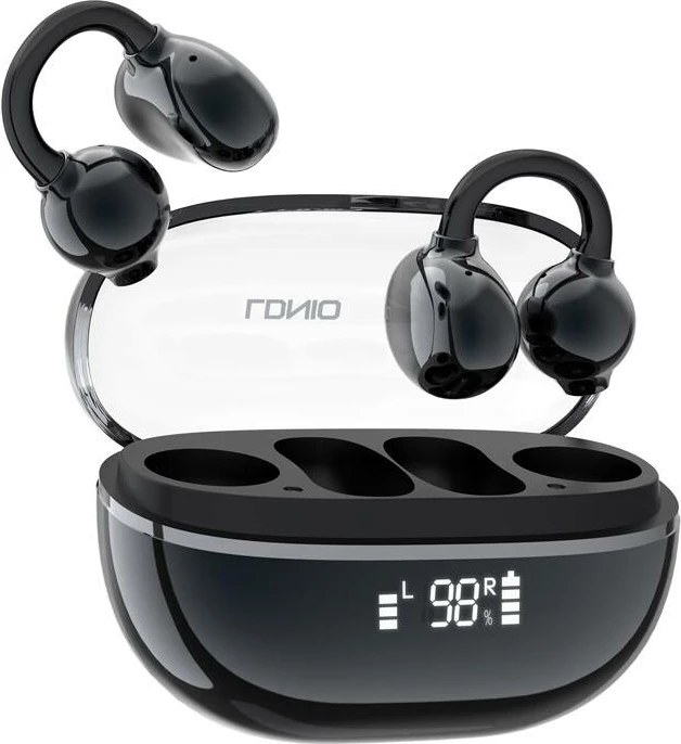 Kufje TWS LDNIO T08, in-ear, Bluetooth 5.4, me kuti karikimi, IPX4, Kaltër e errët