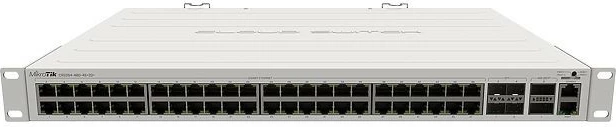 Switch MikroTik CRS354-48G-4S+2Q+RM, Managed, L2, Gigabit Ethernet, Rack mounting