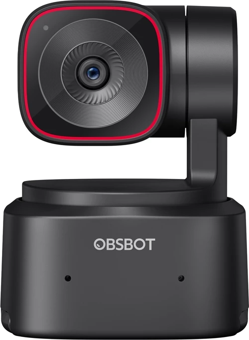 Webcam OBSBOT Tiny 2 Lite, 4K, mikrofon i integrum, e zezë