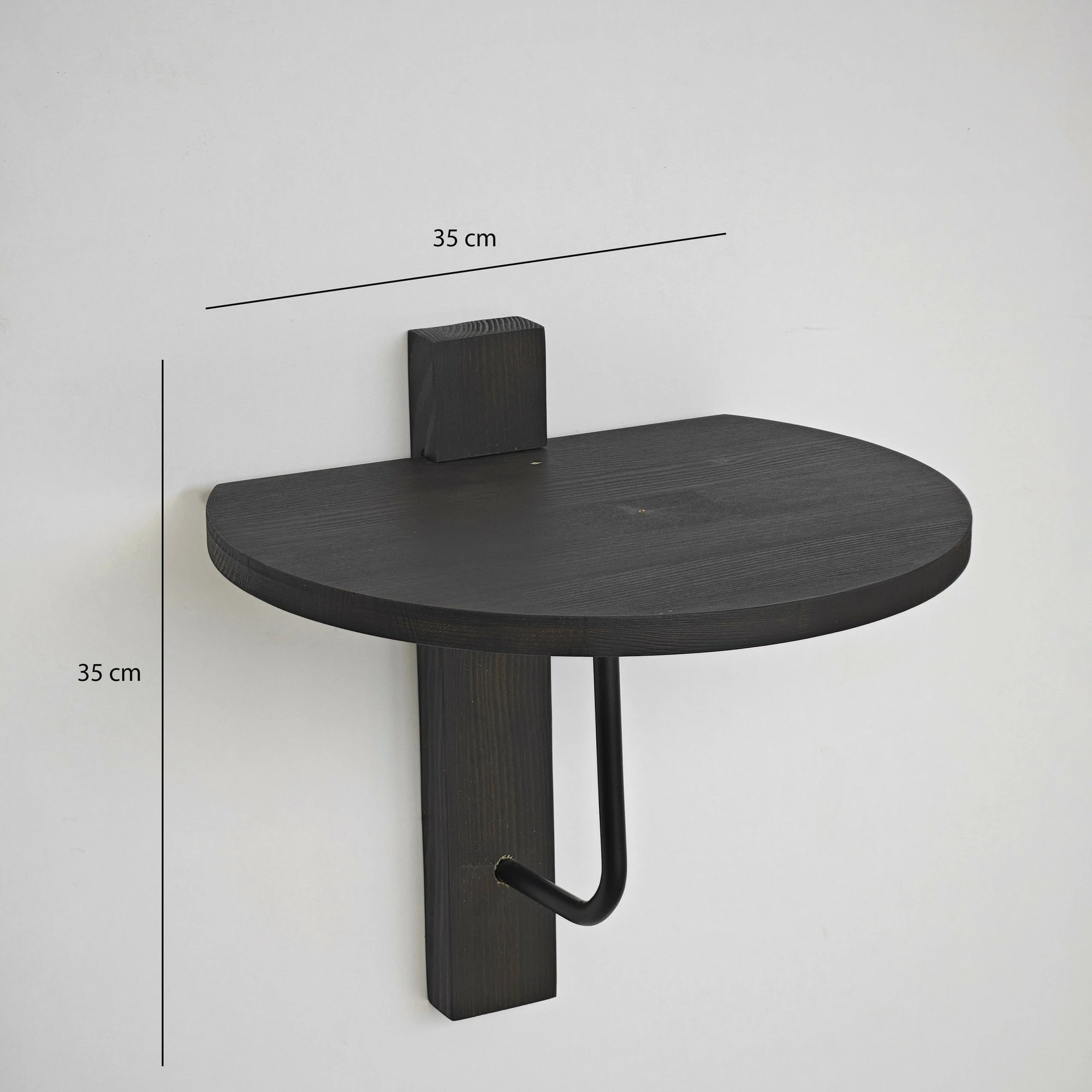 Raft muri Skye Decor, anthracite, i zi