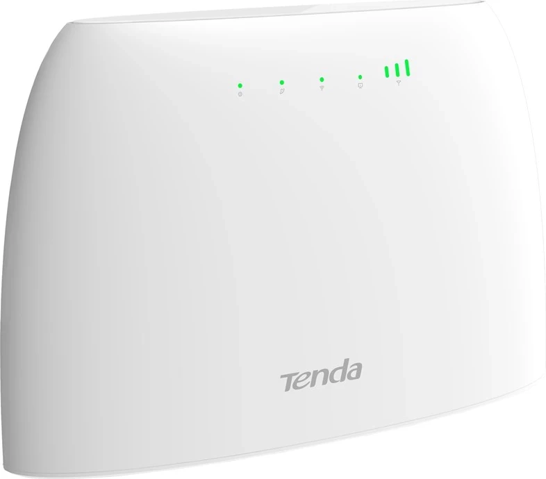 Router Tenda N300, wireless, 2.4 GHz, 4G, i bardhë 