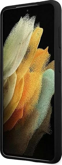 Mbështjellës US POLO Assn. USHCS21SSLHRBK për Galaxy S21, silikon/TPU, i zi