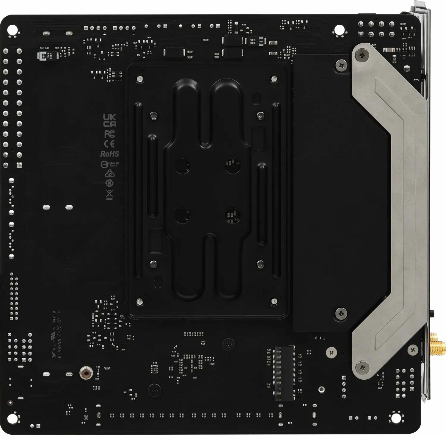 Pllakë amë ASRock Phantom Gaming B850I Lightning WiFi Mini-ITX, DDR5 deri 128GB, Wi‑Fi 6E, 2.5Gb LAN (me 2 antena WiFi)