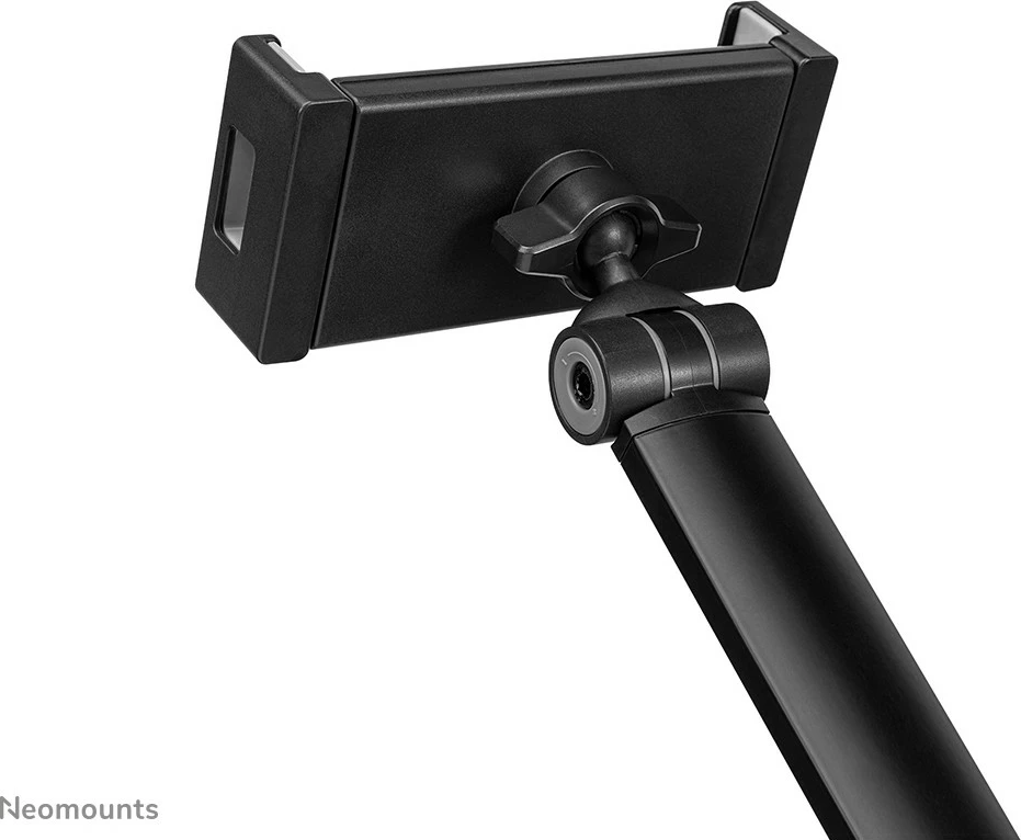 Mbajtës tavoline tabletë Newstar Neomounts, 3 pika rrotullimi, 4.7-12.9 inç, kapëse, e zezë