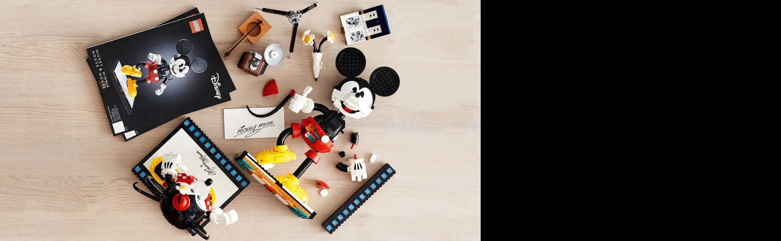 Set ndërtimi LEGO Classic Mickey Mouse & Minnie Mouse, 1739 pjesë, plastikë