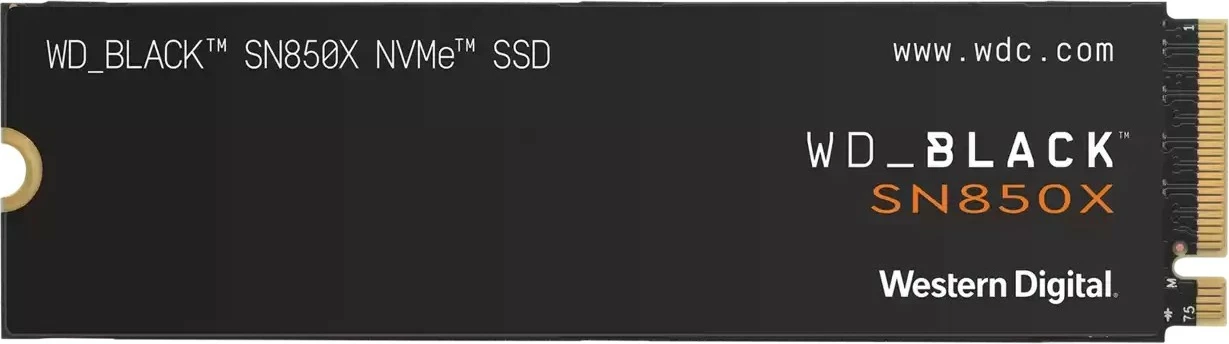 SSD Western Digital Black SN850X, 4 TB, M.2, 7300 MB/s