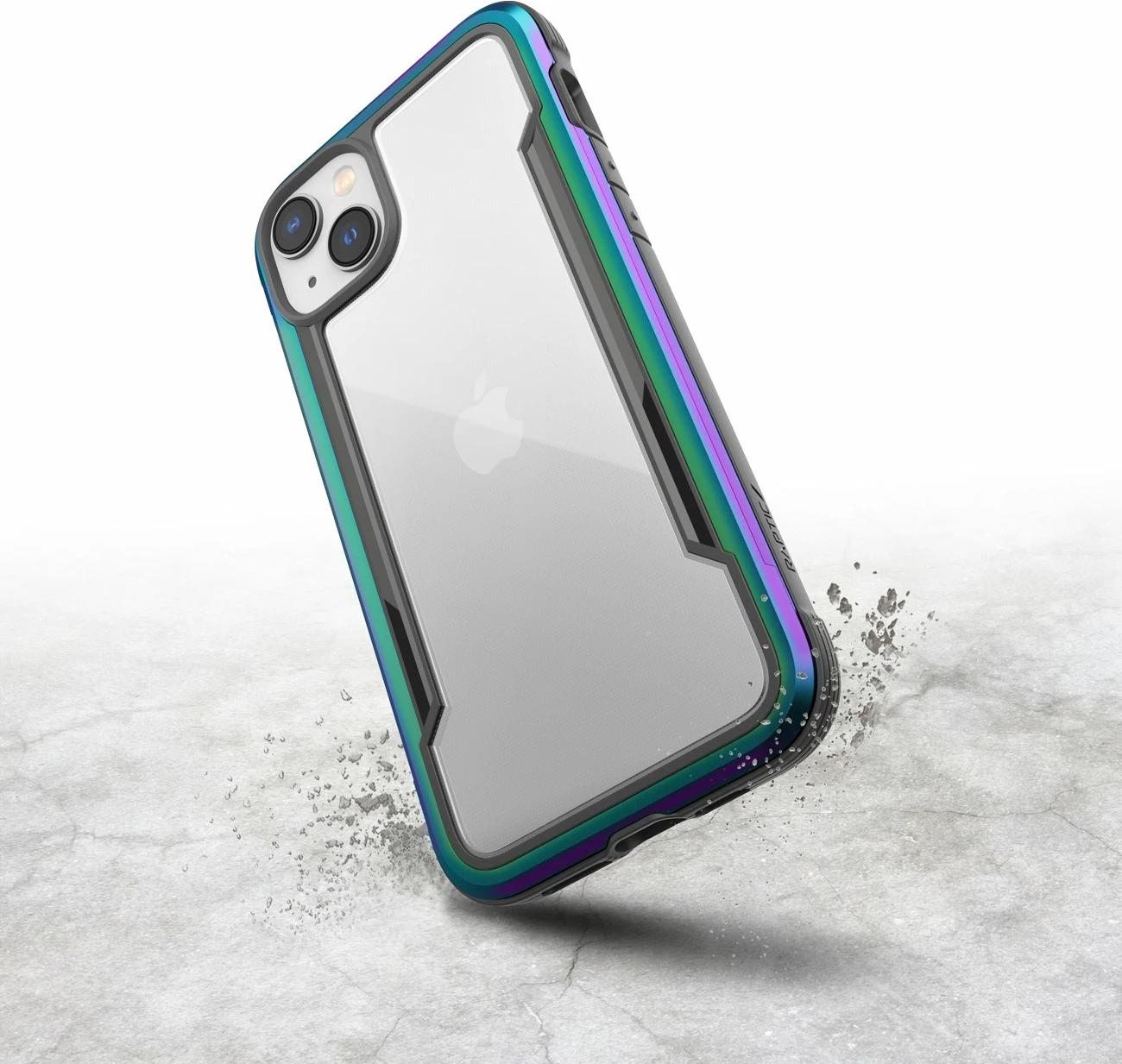 Mbështjellës Raptic X-Doria Shield për iPhone 14 Plus, MagSafe, Iridescent