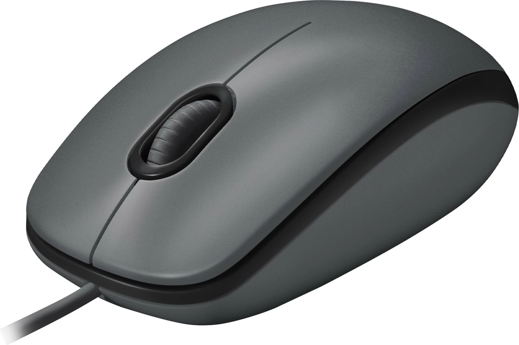 Maus Logitech M100, Ambidextrous, Optical, USB Type-A, 1000 DPI, Black