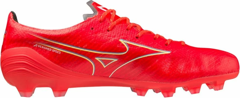 Këpucë futbolli për meshkuj Mizuno Morelia Alpha Elite MD, të kuqe