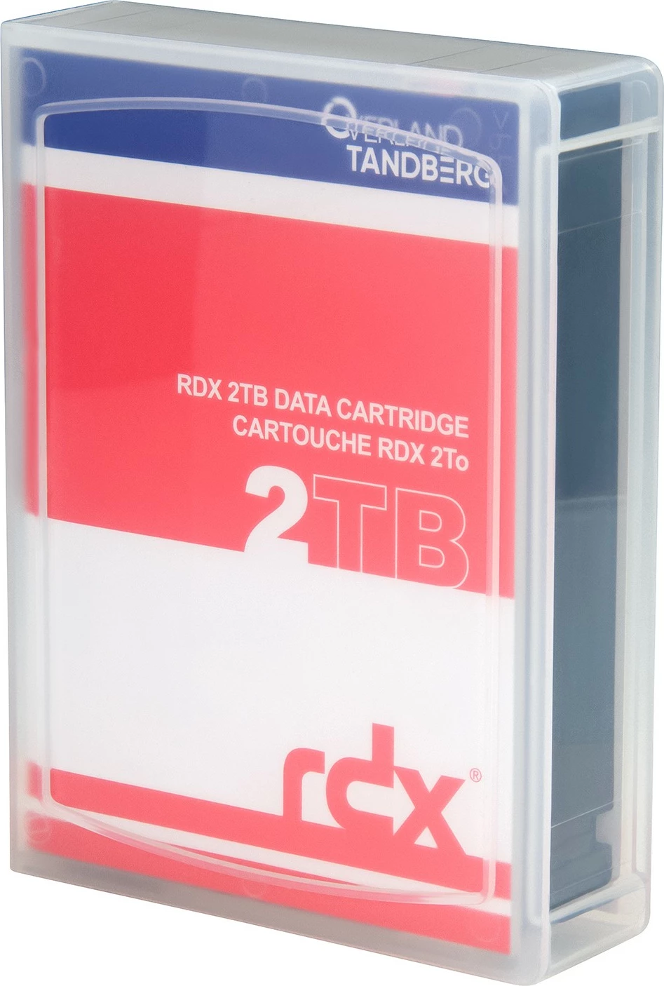 Kasetë RDX Tandberg O-T RDX HDD 2TB, e zezë
