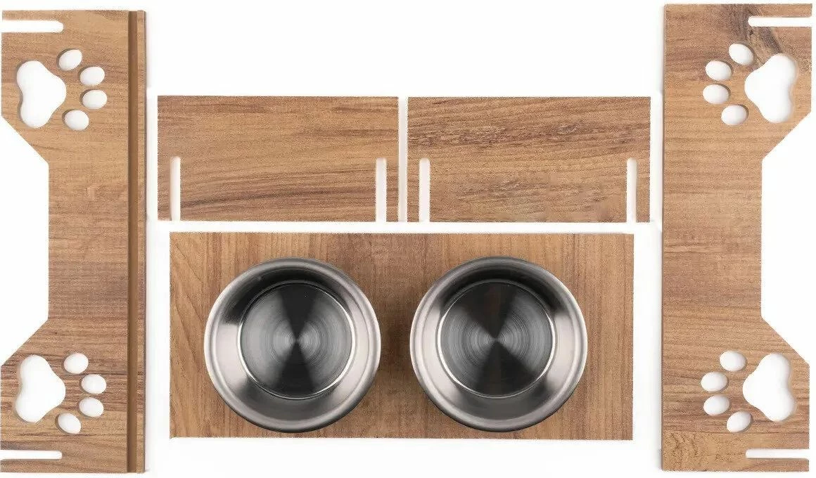 Enë ushqimi për kafshë, Paws & Whiskers, Apvm6, shumëngjyrëshe