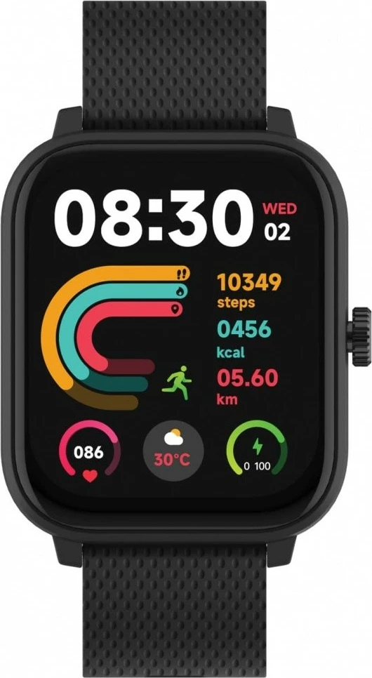 Smartwatch EcoWatch EW04 SL, 1.84" AMOLED, i zi