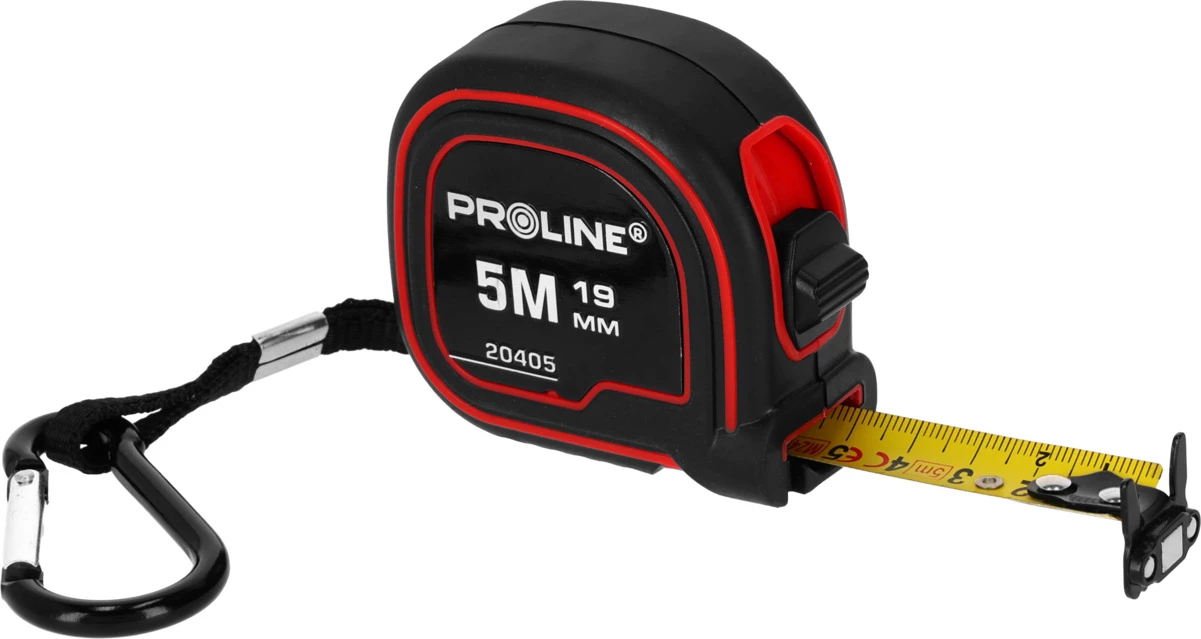 Metër matës PROLINE 20403 3 m/16 mm magnetik me veshje najloni