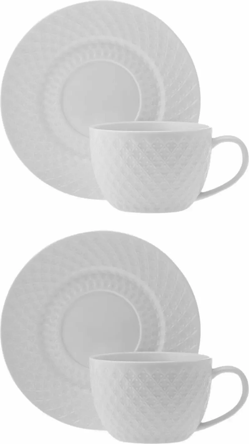 Set filxhanësh për çaj (4 copë), Hermia Concept, Glace