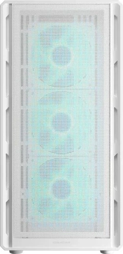 Kasë Cougar Airface Pure PRO, midi tower, ARGB, e bardhë