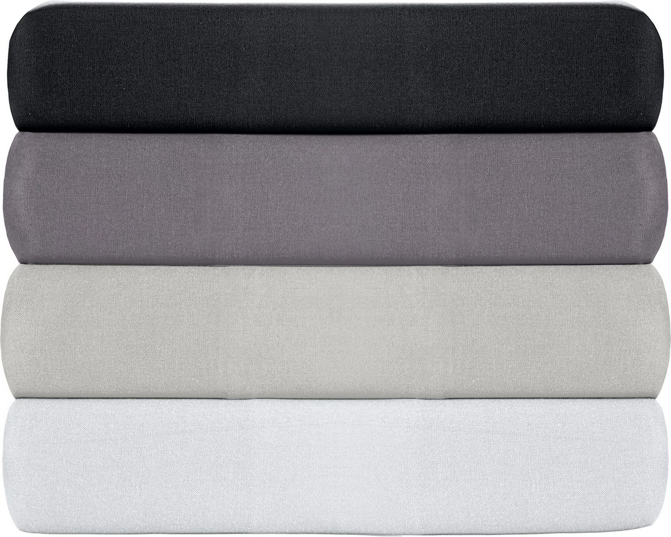 Mbulesë jorgan për teke XXL, pambuk ranforce, ngjyrë gri e errët, 155x220cm