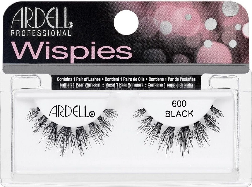 Qerpikë artificial Ardell Wispies 600 për femra të zinj 1 copë