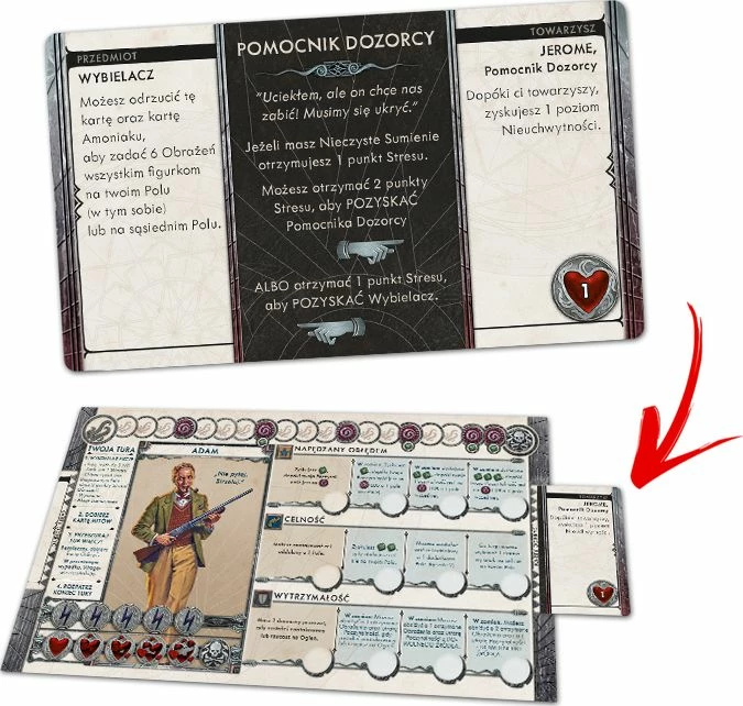 Lojë tavoline Portal Games Cthulhu: Death May Die, kooperative, 1-5 lojtarë, 120 min, 14+, edicioni polonisht