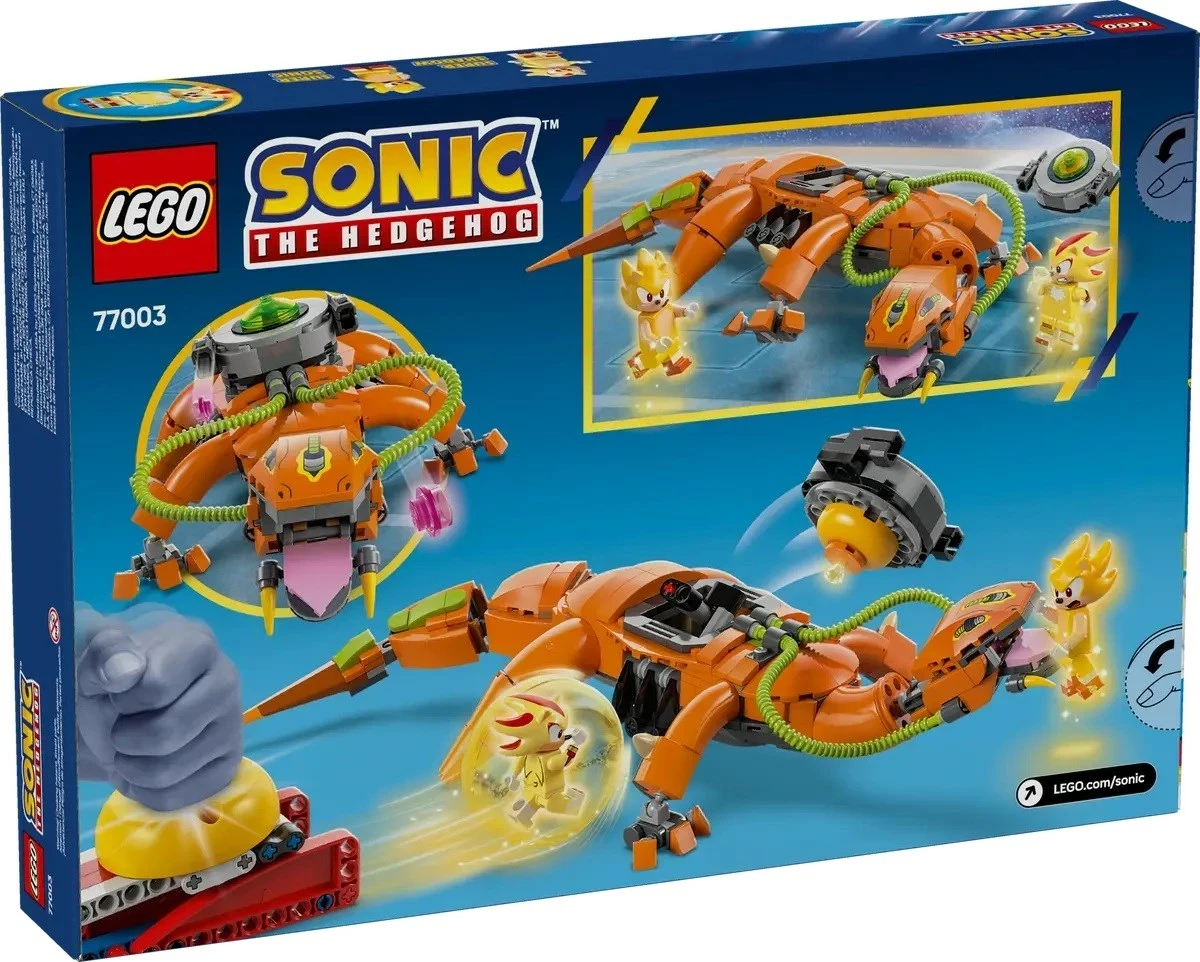 Set LEGO Sonic the Hedgehog 77003, Super Shadow vs. Biolizard