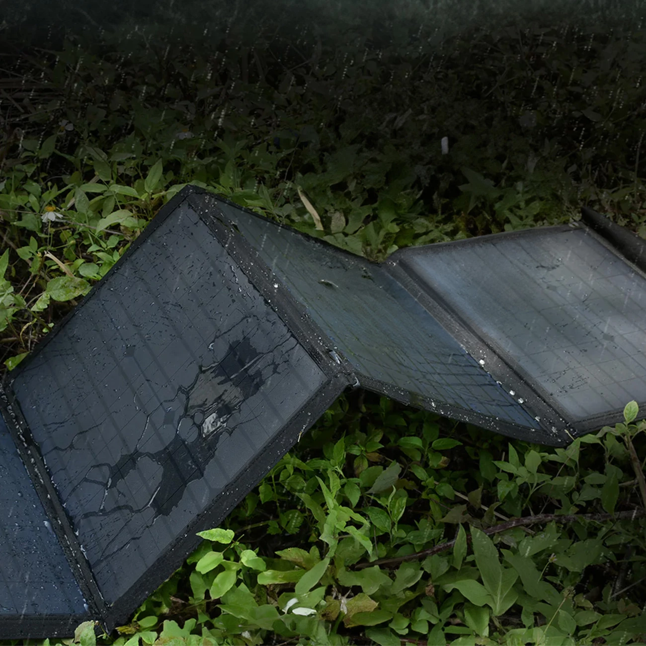 Karikues diellor i palosshëm Choetech SC009-V2, 100W, 2x USB-A, USB-C, i zi