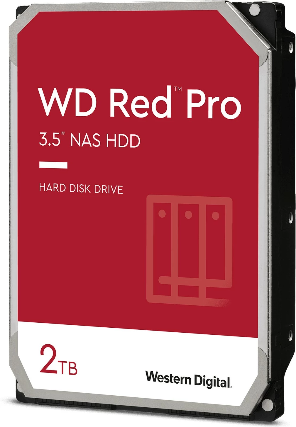 HDD Western Digital Red Pro, 2 TB, 7200 RPM, 64 MB, 3.5", Serial ATA III