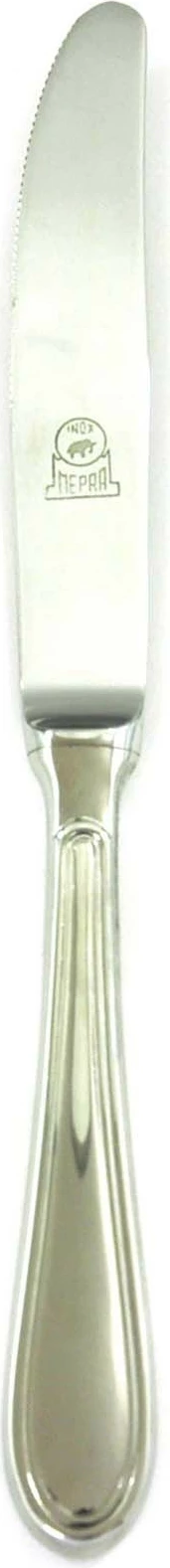 Thikë ëmbëlsirash Mepra Norma dore e zbrazët çelik inox 18/10 2.5 mm argjendtë