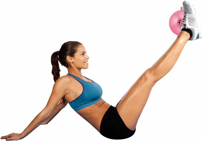 Top për gimnastikë Body Sculpture, për meshkuj dhe femra, blu