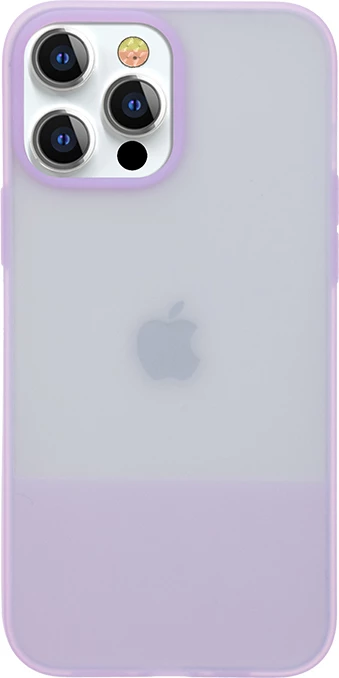 Mbështjellës Kingxbar Plain Series për iPhone 13, silikon, vjollcë