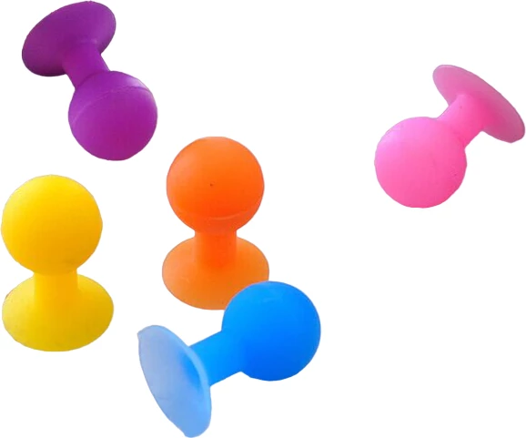 Mbajtës telefoni Hurtel me kokë të rrumbullakët, silikon, bardhë