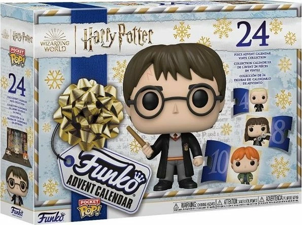 Kalendar Adventi Funko Pop Harry Potter 2022, 24 Pocket POP! figura 4 cm, vinyl, set 24 copë