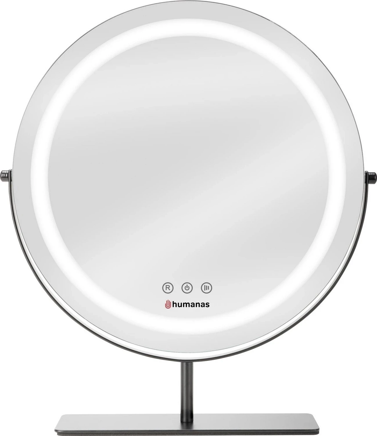 Pasqyrë inteligjente Humanas HS-HM Scarlet, me ndriçim prapa, e zezë