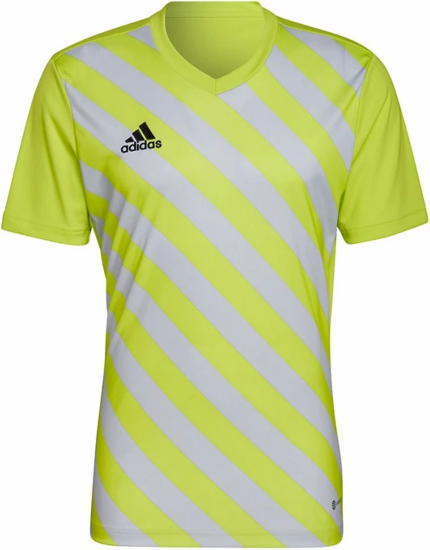 Fanellë adidas për meshkuj, e zezë dhe e verdhë