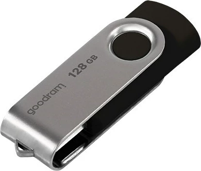 USB Flash Drive Goodram UTS3, 128 GB, e zezë
