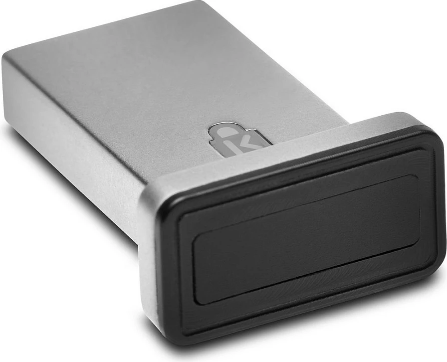 Çelës gjurmë gishti Kensington VeriMark IT, USB 2.0, argjend