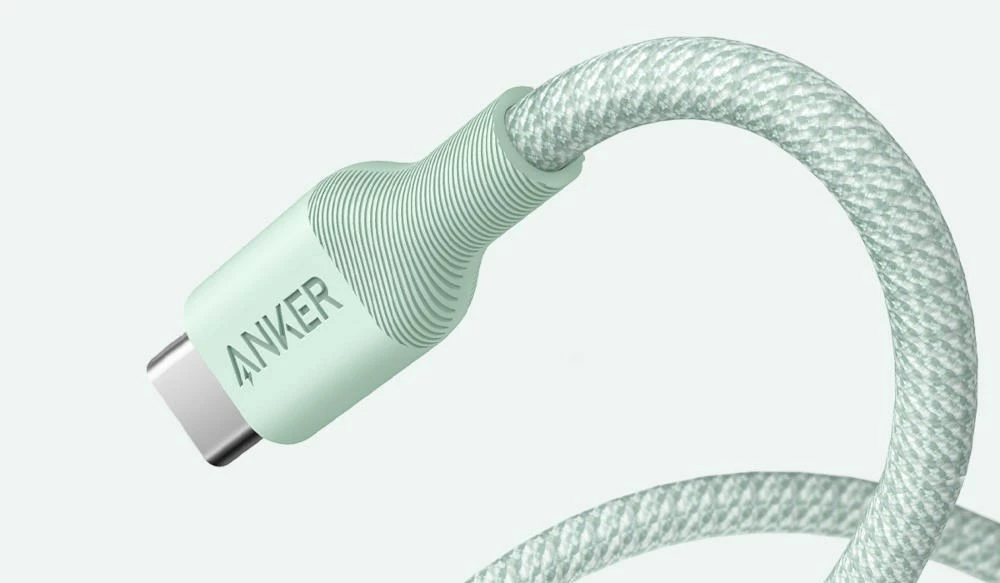Kabllo USB-C në USB-C ANKER 544, 1.8m, e gjelbër