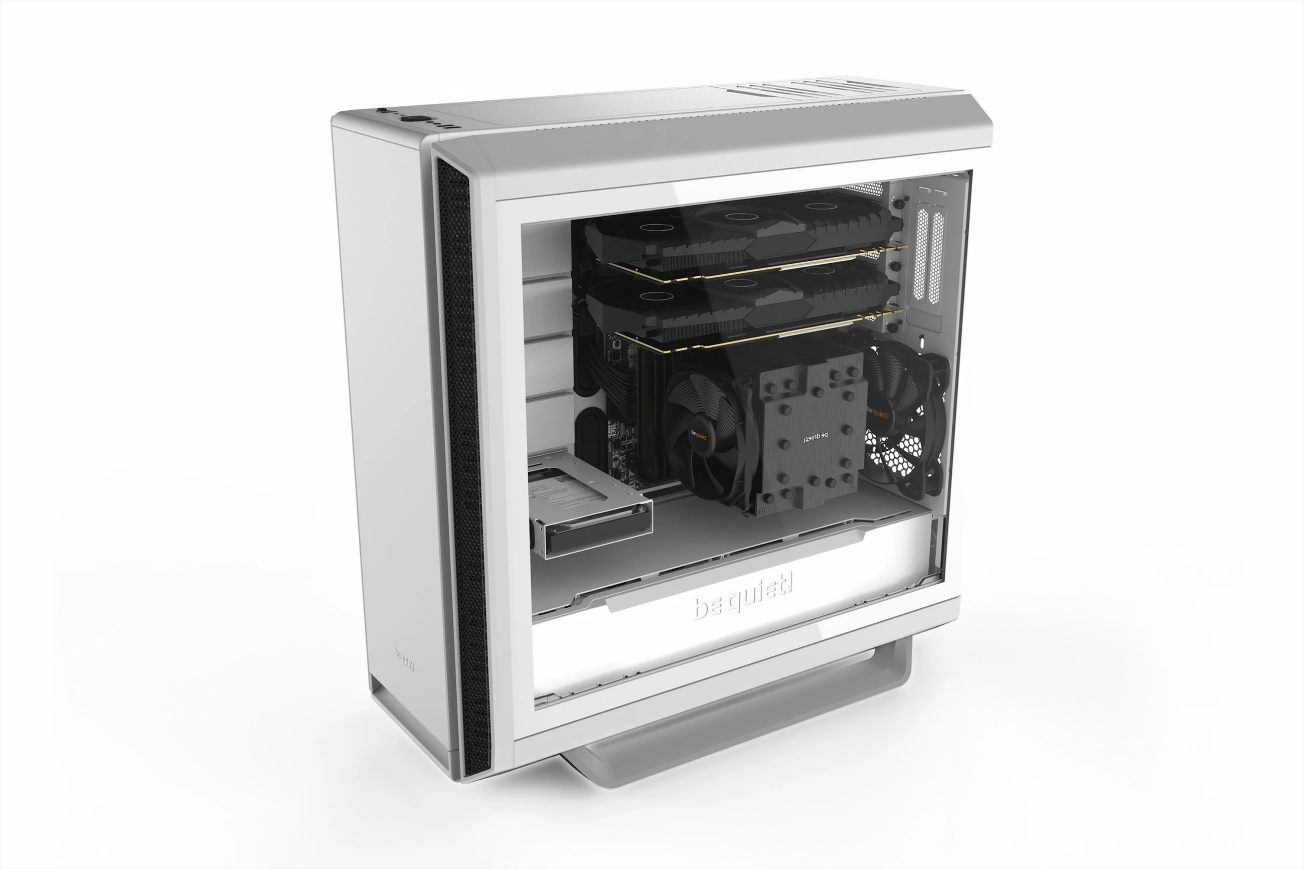 Kasë be quiet! Silent Base 802 Window White, Midi Tower, PC, ATX, EATX, micro ATX, Mini-ITX, e bardhë