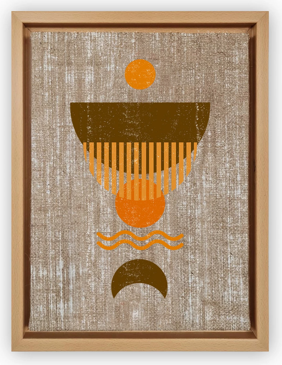 Pikturë dekorative në kanavacë, shumëngjyrëshe, Wallity, LNJ11803389440, 36x46cm
